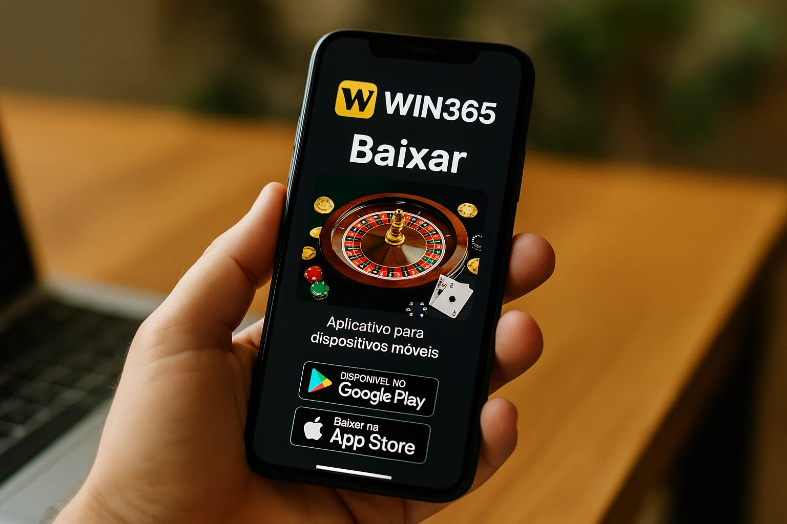 Baixar o WIN365 Cassino App