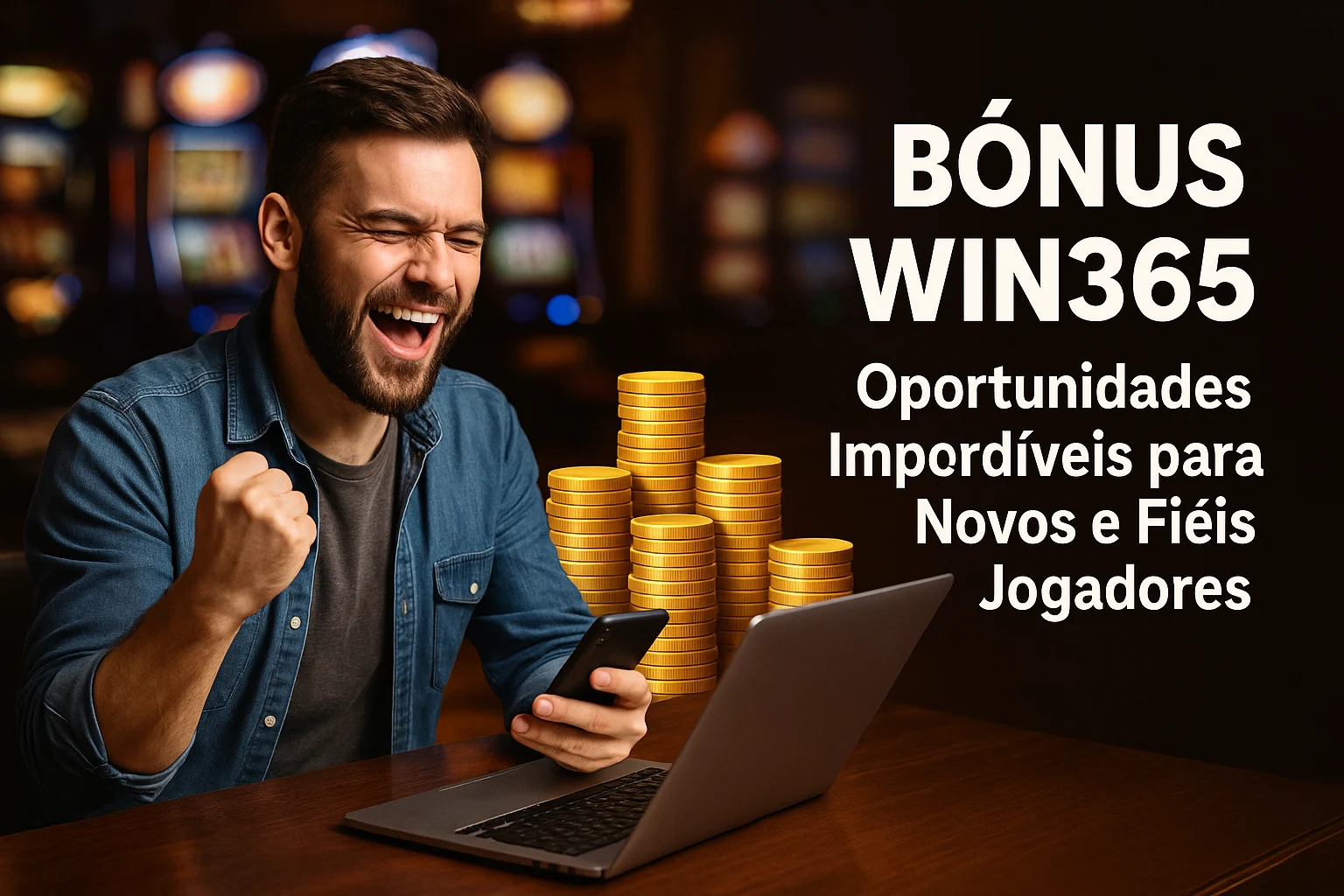 O bônus promocional WIN365 é uma ótima maneira de começar sua aventura