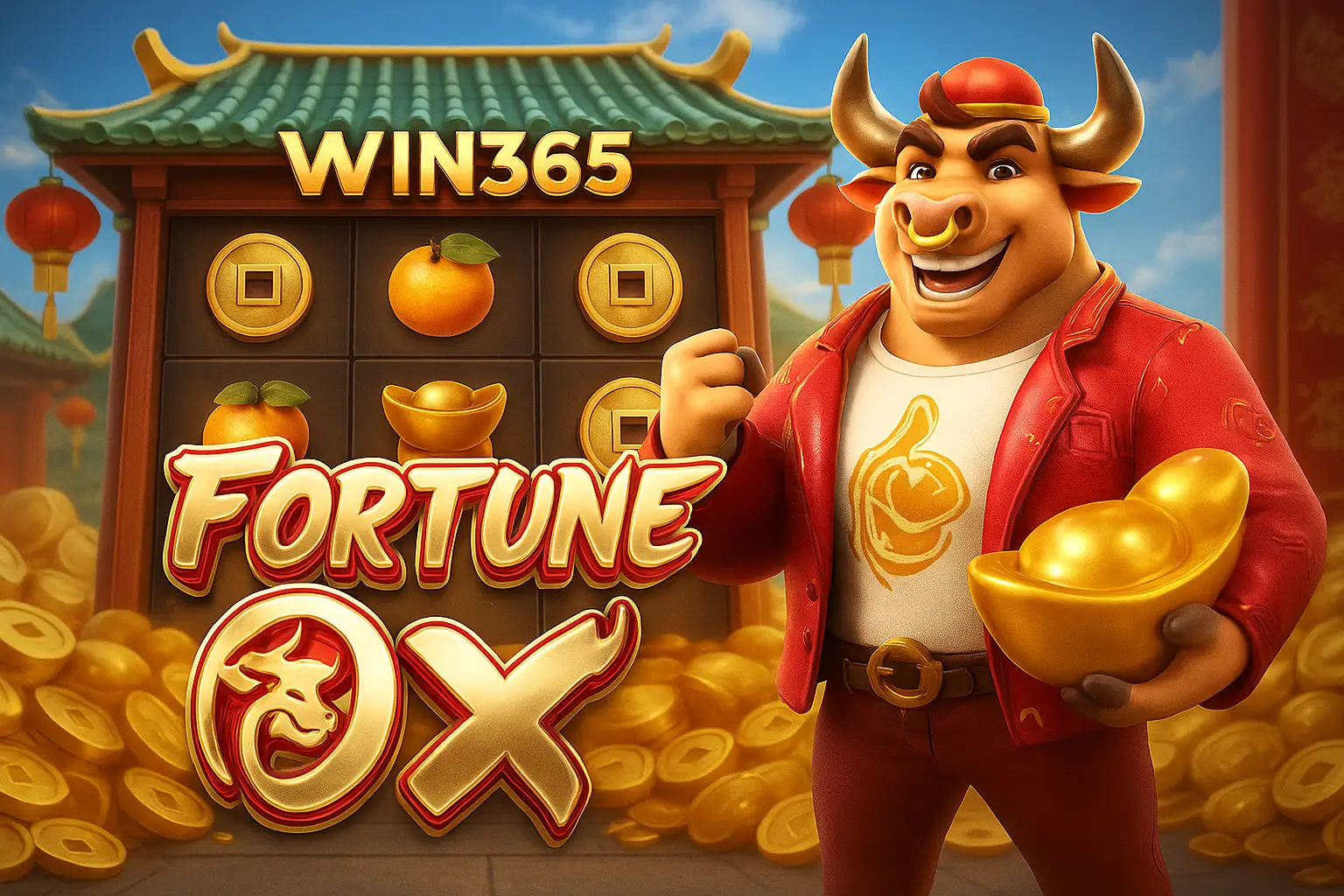 Fortune Ox no WIN365 - Aposte Agora e Reivindique Seus Ganhos