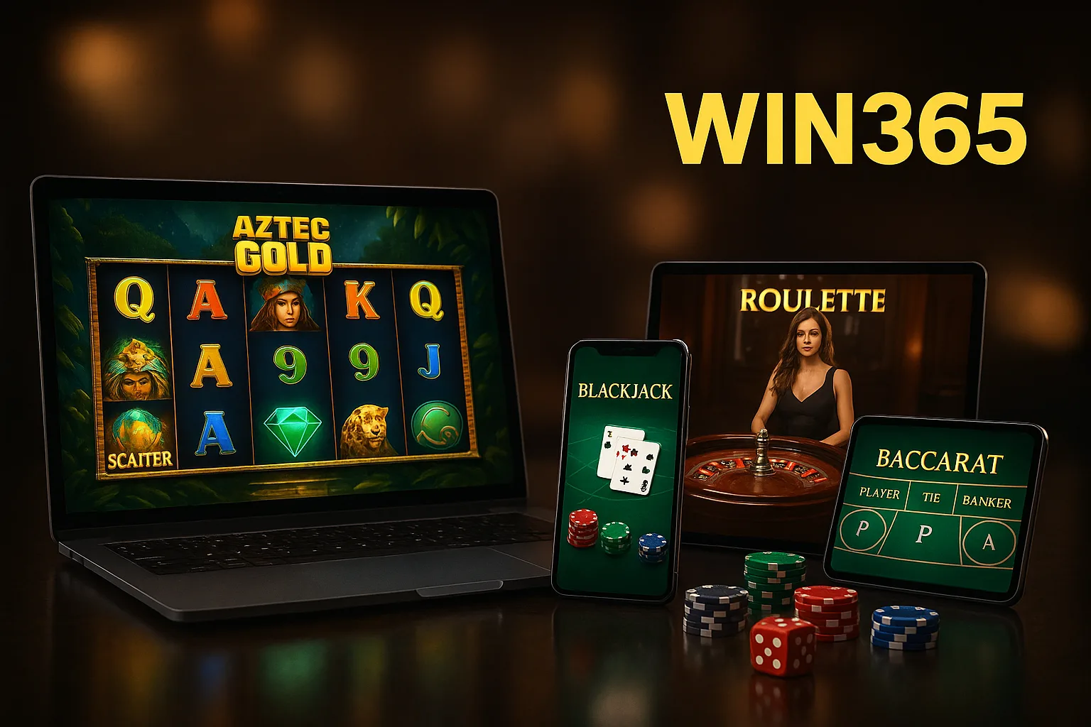 Jogos de cassino online WIN365