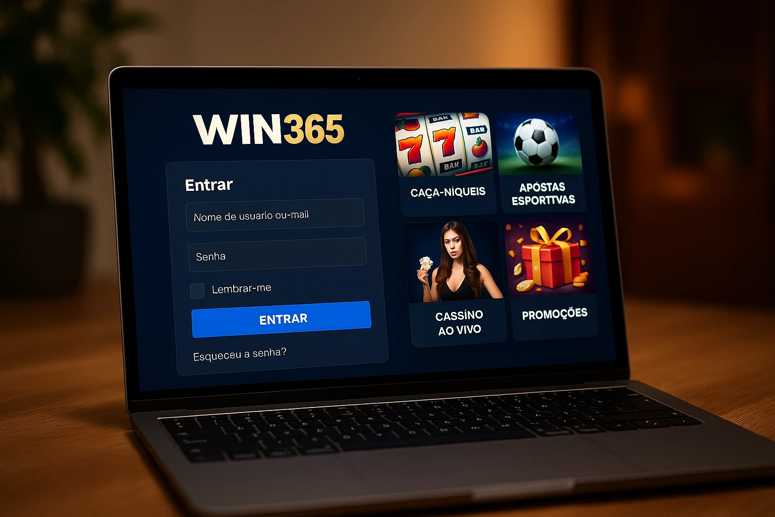 Não Perca tempo, o rRgistro na site WIN365